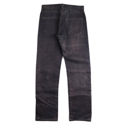 Martin Marigela Artisanal (0)(10) Black Coated Denim