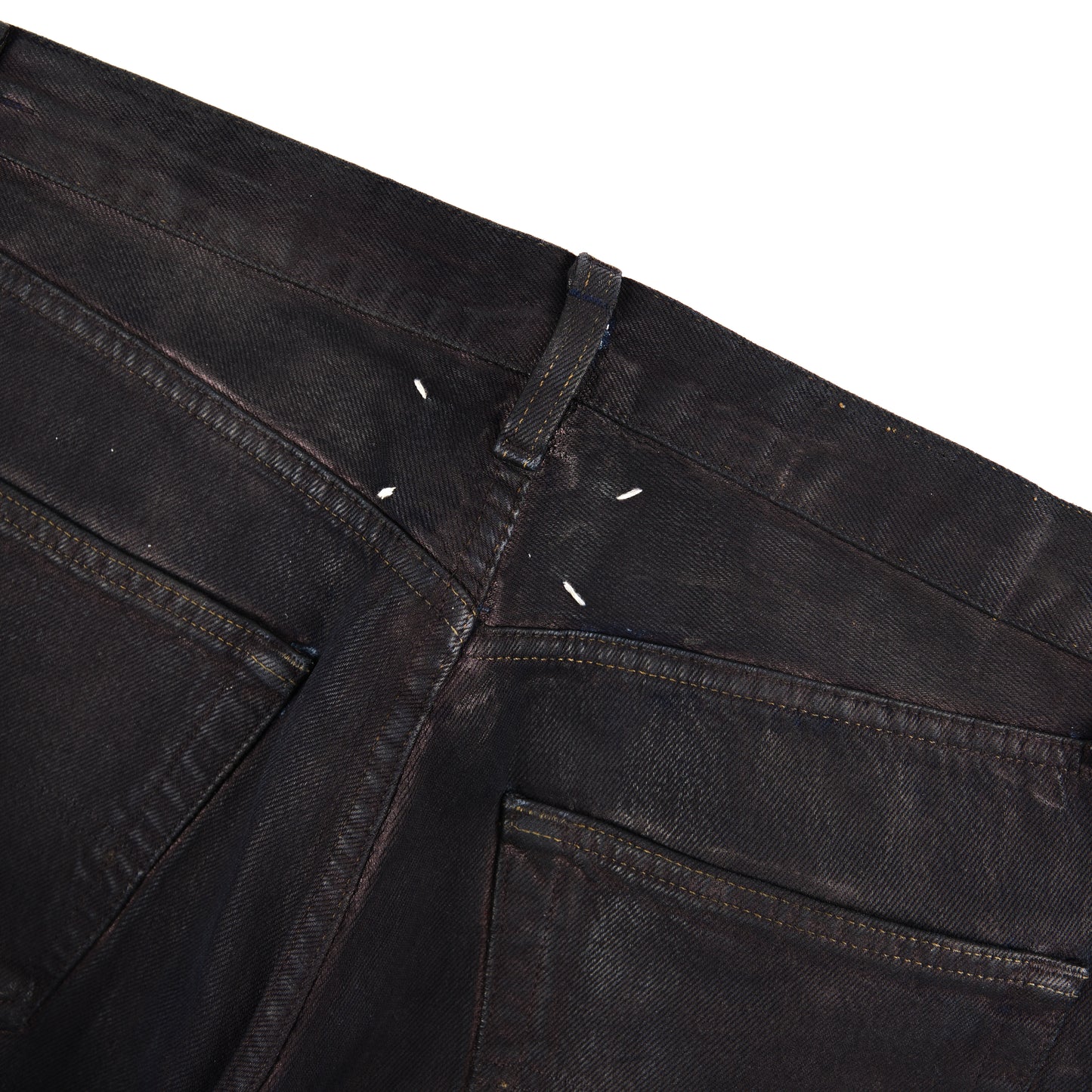 Martin Marigela Artisanal (0)(10) Black Coated Denim