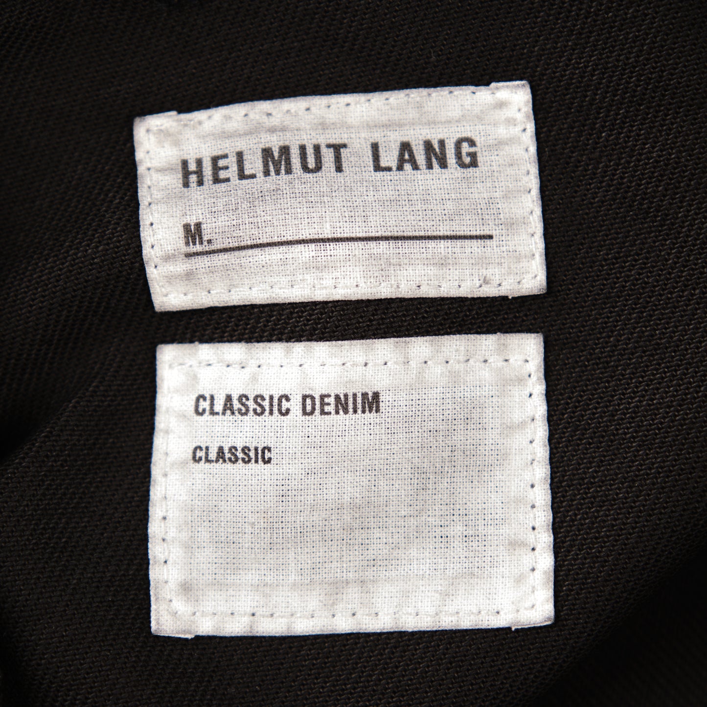 Helmut Lang S/S 2004 Inside Out Trousers in Classic Denim