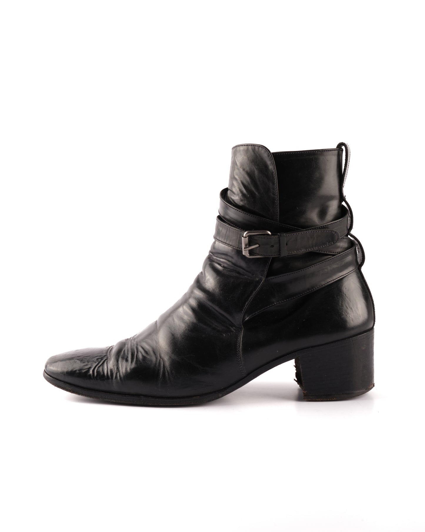 Yves Saint Laurent Rive Gauche 2000s Tom Ford Leather Jodphur 'Jonny' Boot