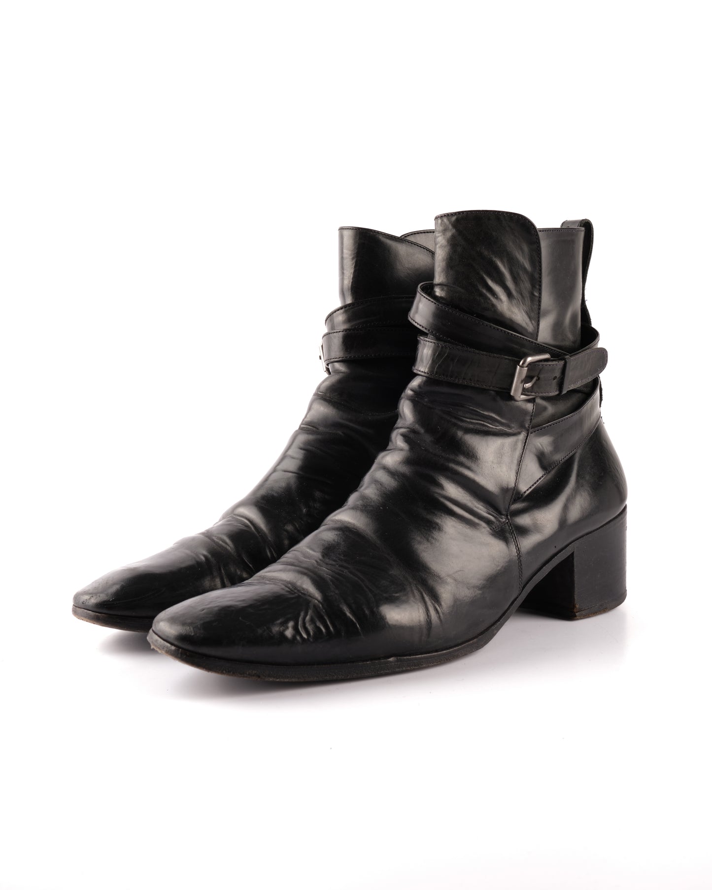 Yves Saint Laurent Rive Gauche 2000s Tom Ford Leather Jodphur 'Jonny' Boot