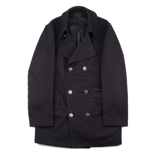 Martin Margiela S/S 2001 (10) Navy Peacoat with Foil Buttons