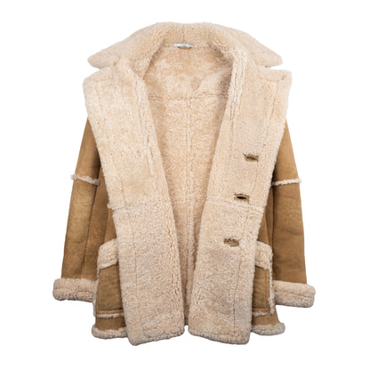 Yves Saint Laurent Rive Gauche F/W 2006 Shearling Jacket w/ Toggles