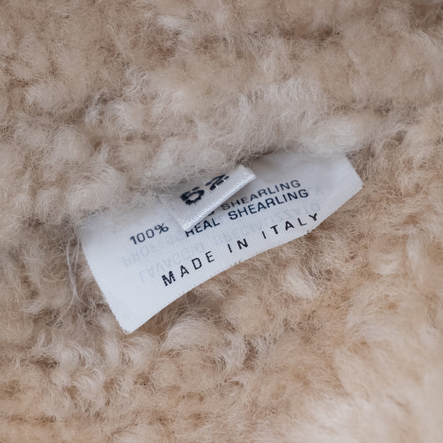 Yves Saint Laurent Rive Gauche F/W 2006 Shearling Jacket w/ Toggles