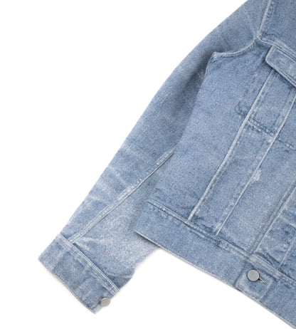 Calvin Klein Collection S/S 2016 Digital Jacquard Denim Jacket