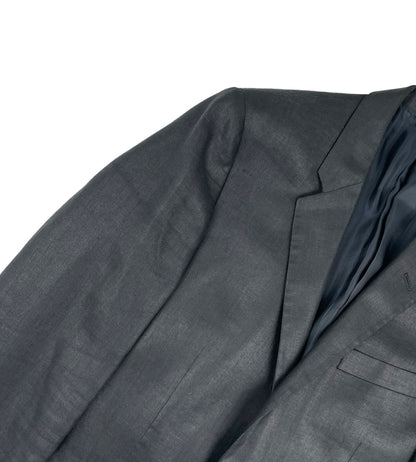 Helmut Lang S/S 2001 Coated Linen Suit