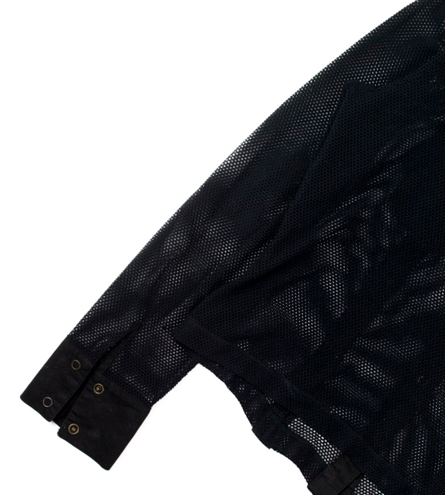 Vintage Mesh Button-down Made in USA