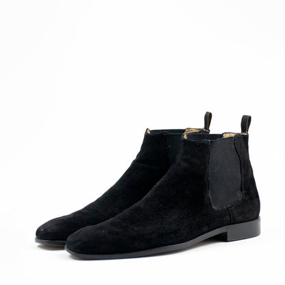 Helmut Lang 2000's Suede Chelsea Boot