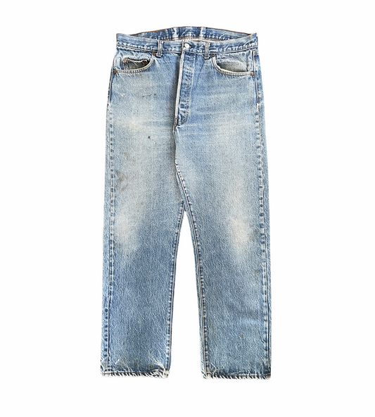 Levi's 501 1970's Blank Red Tab Tagged W33 L31