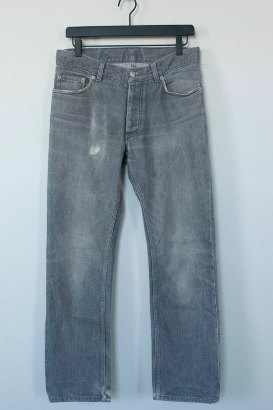 Helmut Lang 1999 Classic Cut Denim in Grey