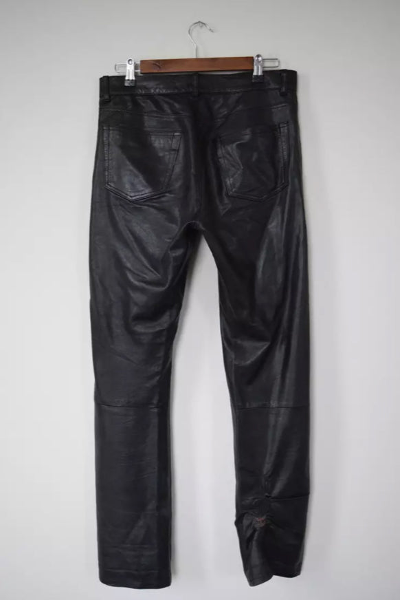 Helmut Lang 1998 Pre-Prada Leather Pants