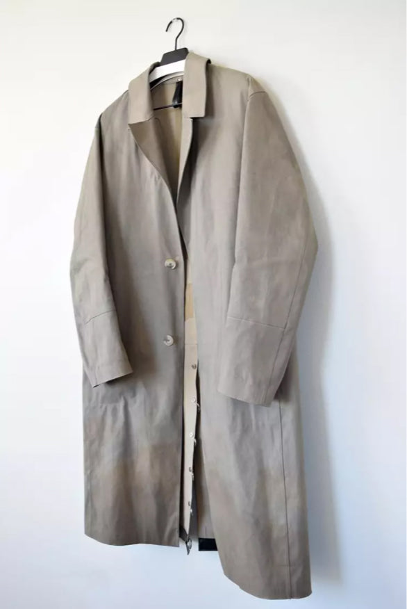 Alyx Beige Mackintosh Formal Edition Cotton Bonded Coat