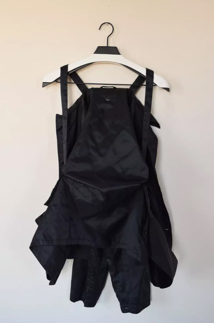 Helmut Lang 2000 Bondage Polyamide Jacket w Full Internals