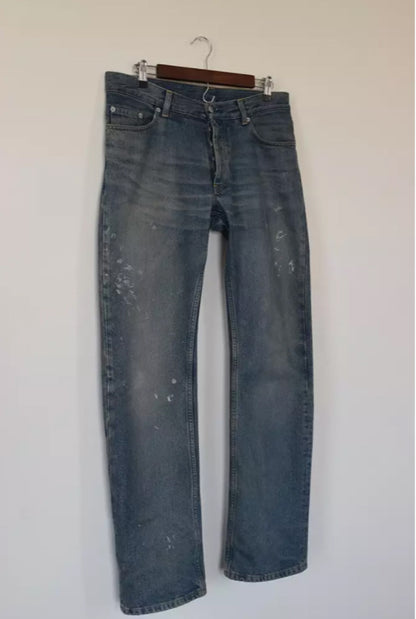 Helmut Lang 1999 Painter Jeans In Bootcut