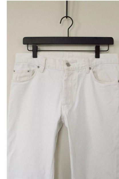 Helmut Lang 1999 White Denim Pants