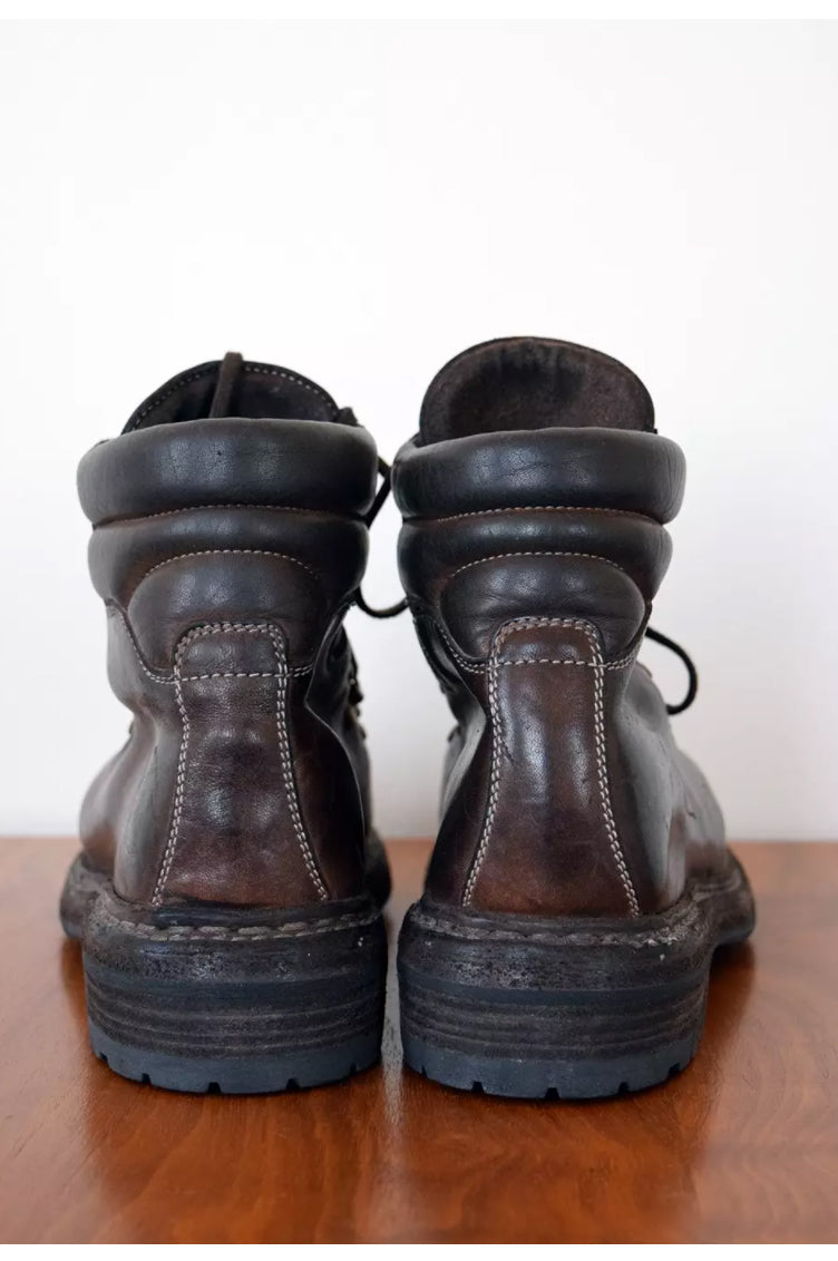 Guidi Hiking Boots in Brown Leather