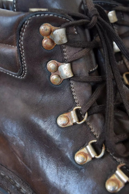 Guidi Hiking Boots in Brown Leather