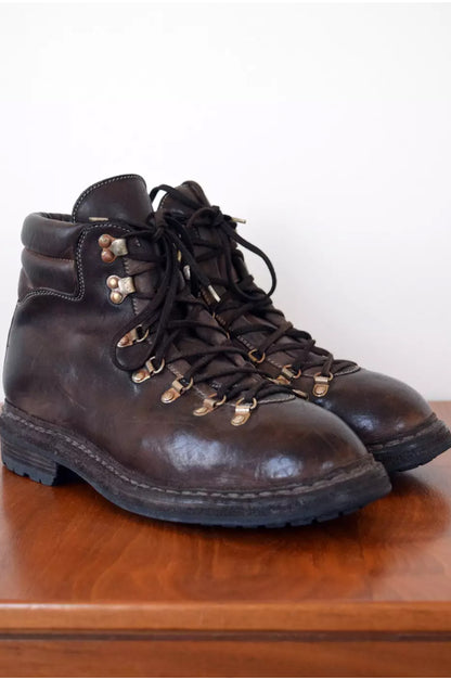 Guidi Hiking Boots in Brown Leather