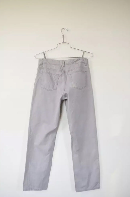 Helmut Lang SS 2003 Grey Pants w Military Straps