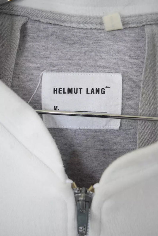 Helmut Lang FW 1998 White D-ring Bondage Vest