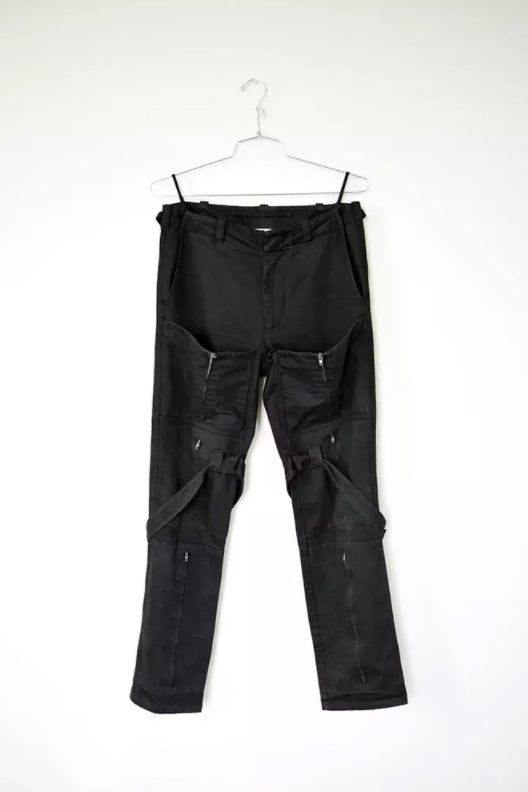 Helmut Lang F/W 1999 "Seance De Travail" Bondage 10 Pocket Zip Cargos