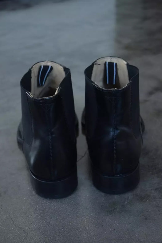 Helmut Lang FW 2004 Runway Shaped Leather Boots