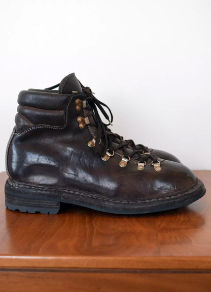 Guidi Hiking Boots in Brown Leather