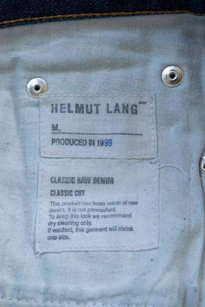 [SOLD] Helmut Lang 1999 Raw Denim in Classic Cut