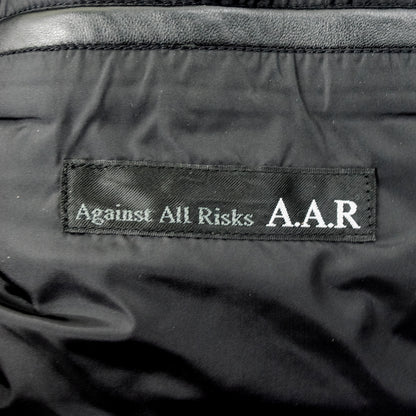 Yohji Yamamoto x D'Urban A.A.R. Quilted Sheepskin Down Jacket in Black Leather
