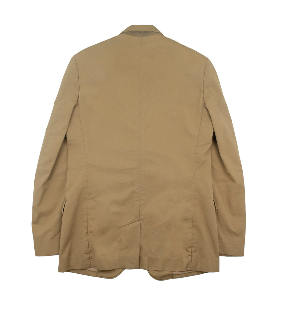 Martin Margiela S/S 2006 '3 Roll 2' Cotton Suit in Camel Brown