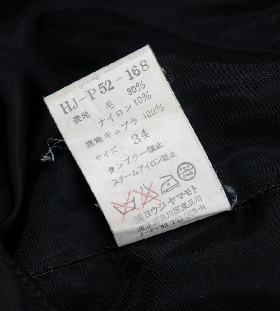 Yohji Yamamoto Pour Homme F/W 2004 5-Pocket Wool Trousers