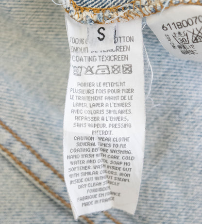 Martin Margiela (0) (10) Artisanal Type III Jacket Coated in White Texicreen
