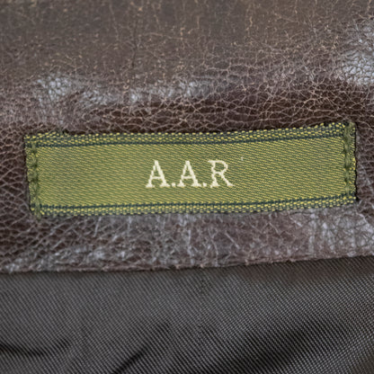Yohji Yamamoto x D'Urban A.A.R. Cafe Rider in Brown Leather