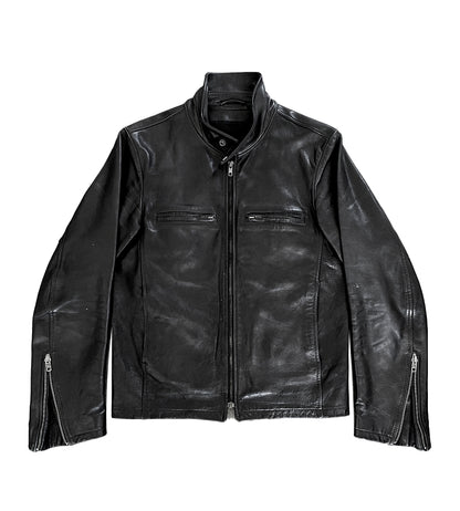 Martin Margiela F/W 2008 (14) Extended Collar Rider in Horse Leather