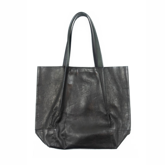 Yohji Yamamoto Pour Homme F/W 2014 Darted Tote in Horsehide