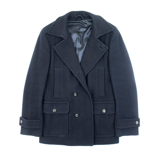 Martin Margiela F/W 2008 Double Breasted Navy Peacoat