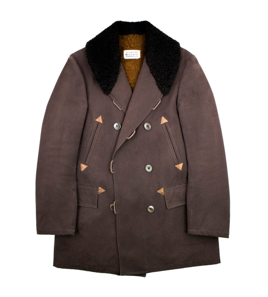 Martin Margiela F/W 2001 2-Way Faux Shearling Peacoat