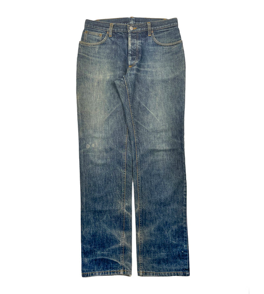 Helmut Lang 1997 GTR 5-Pocket Denim Jeans