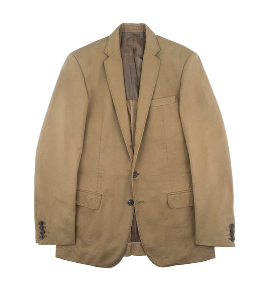 Martin Margiela S/S 2006 '3 Roll 2' Cotton Suit in Camel Brown