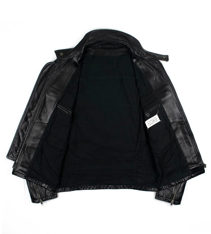 Martin Margiela F/W 2008 (14) Extended Collar Rider in Horse Leather