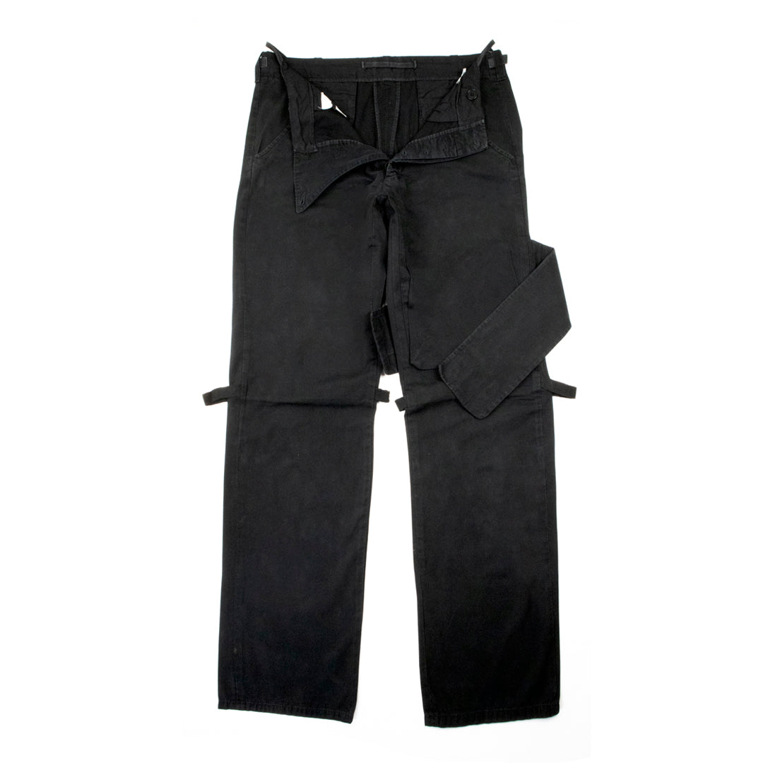 Helmut Lang S/S 1999 Leg Wrap Bondage Trousers