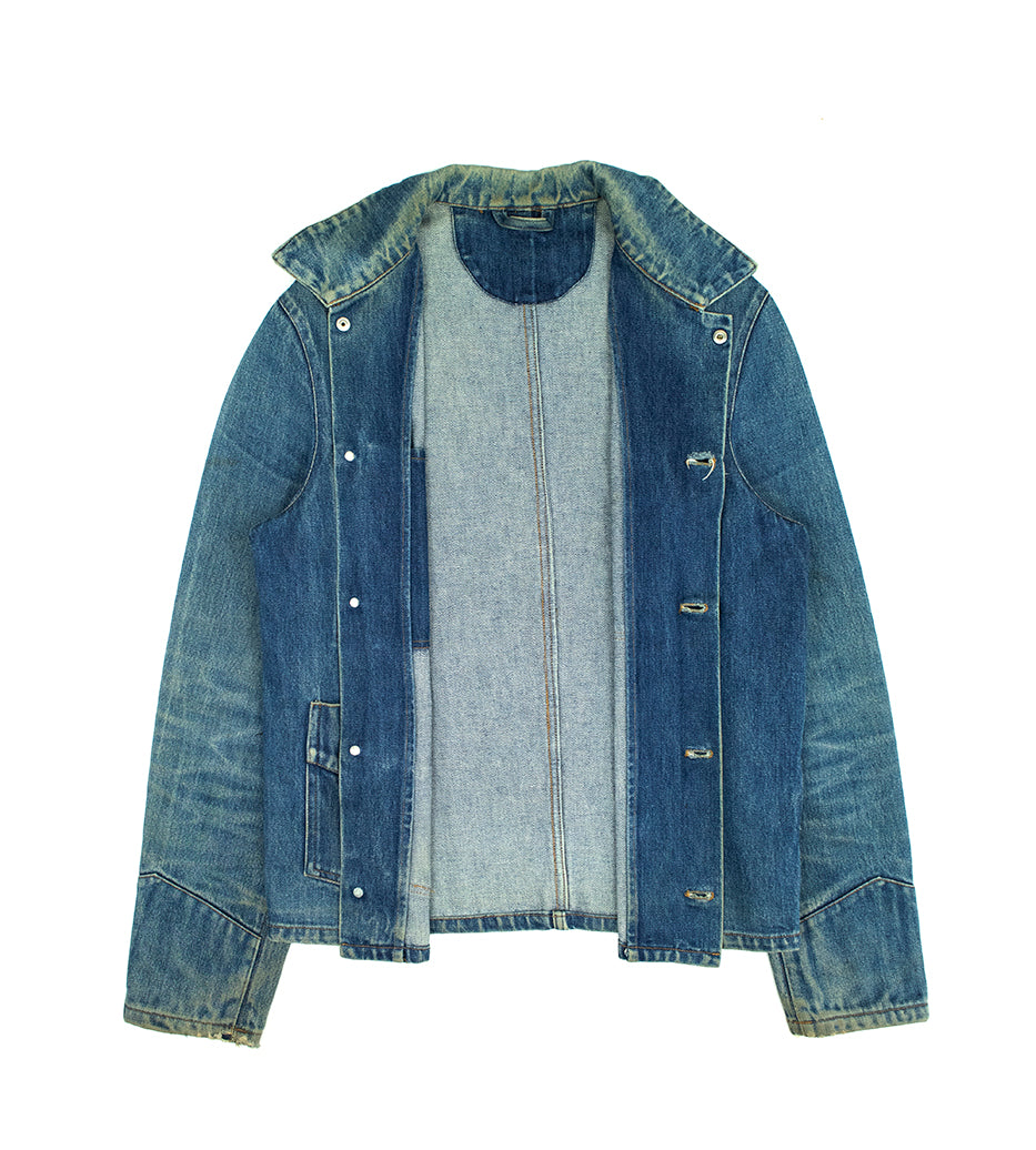 Helmut Lang 1996 GTR French Chore Denim Jacket