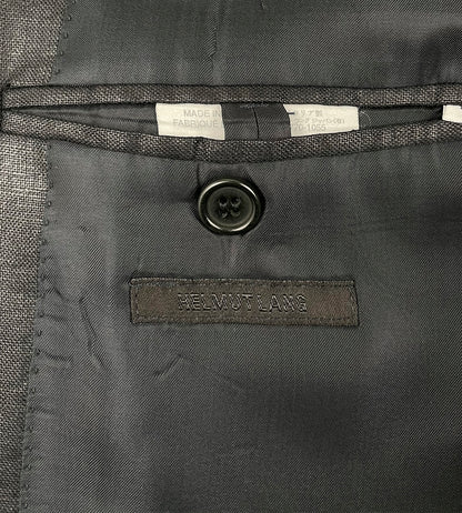 Helmut Lang S/S 2001 Coated Linen Suit