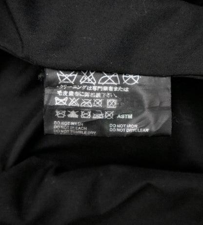 Helmut Lang S/S 2004 "Dragonfly" Cutout Jacket in Polished Leather