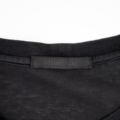 Helmut Lang S/S 2004 Egyptian Cotton Elbow Cutout Long Sleeve T-Shirt