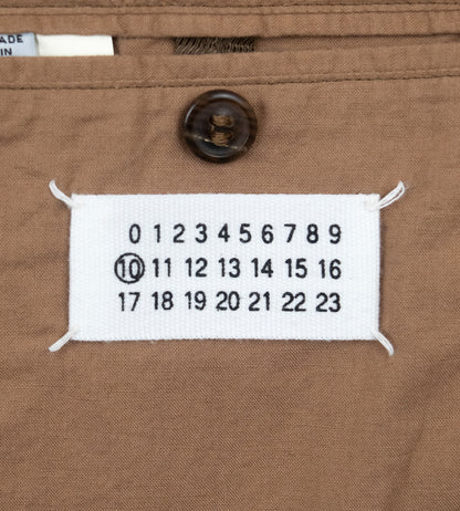Martin Margiela S/S 2006 '3 Roll 2' Cotton Suit in Camel Brown