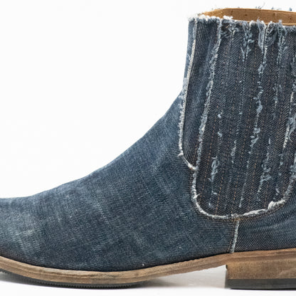 Martin Margiela S/S 2006 Denim Boots w/ Leather Lining