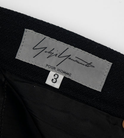 Yohji Yamamoto Pour Homme F/W 2004 5-Pocket Wool Trousers